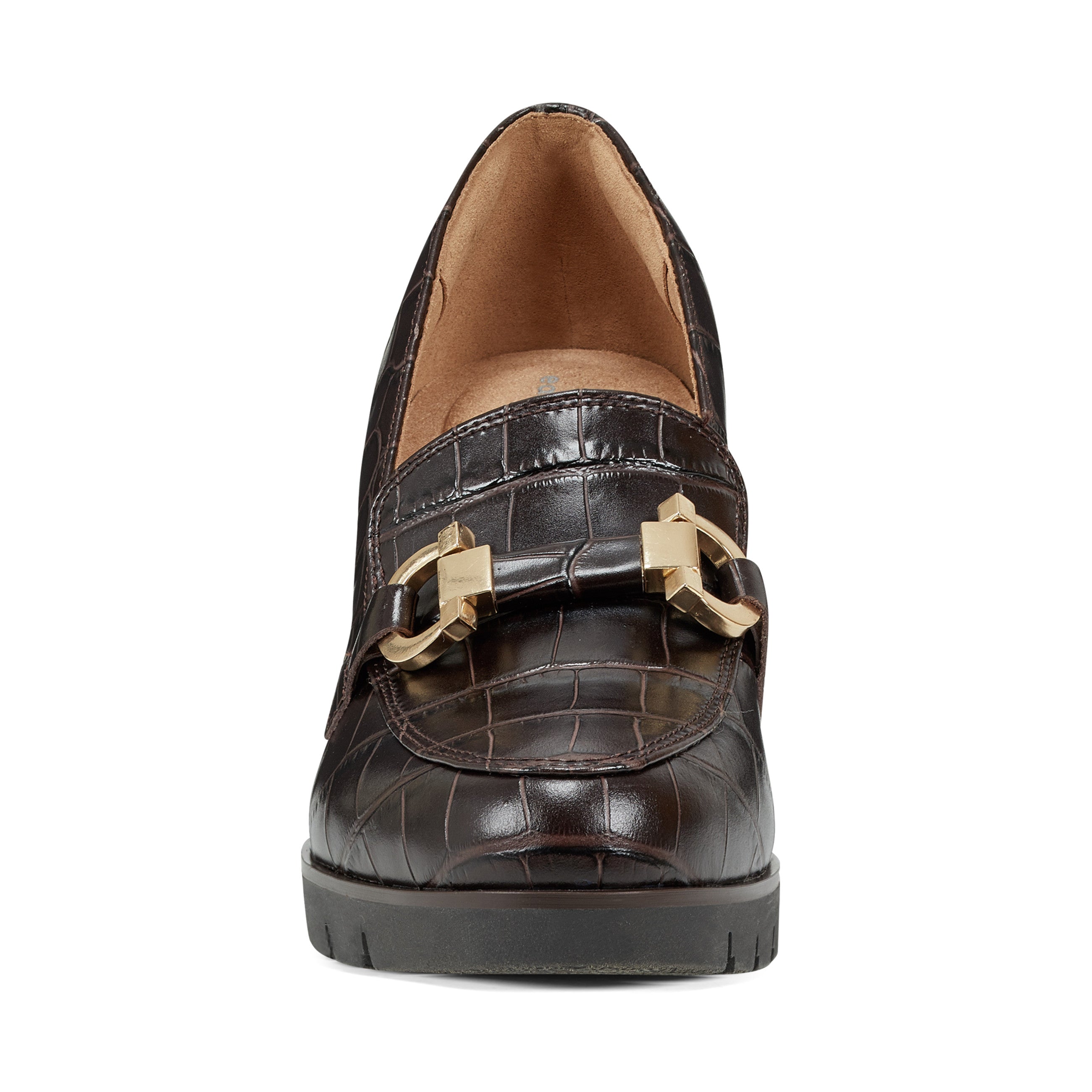 Mirror Lug Sole Dress Pumps
