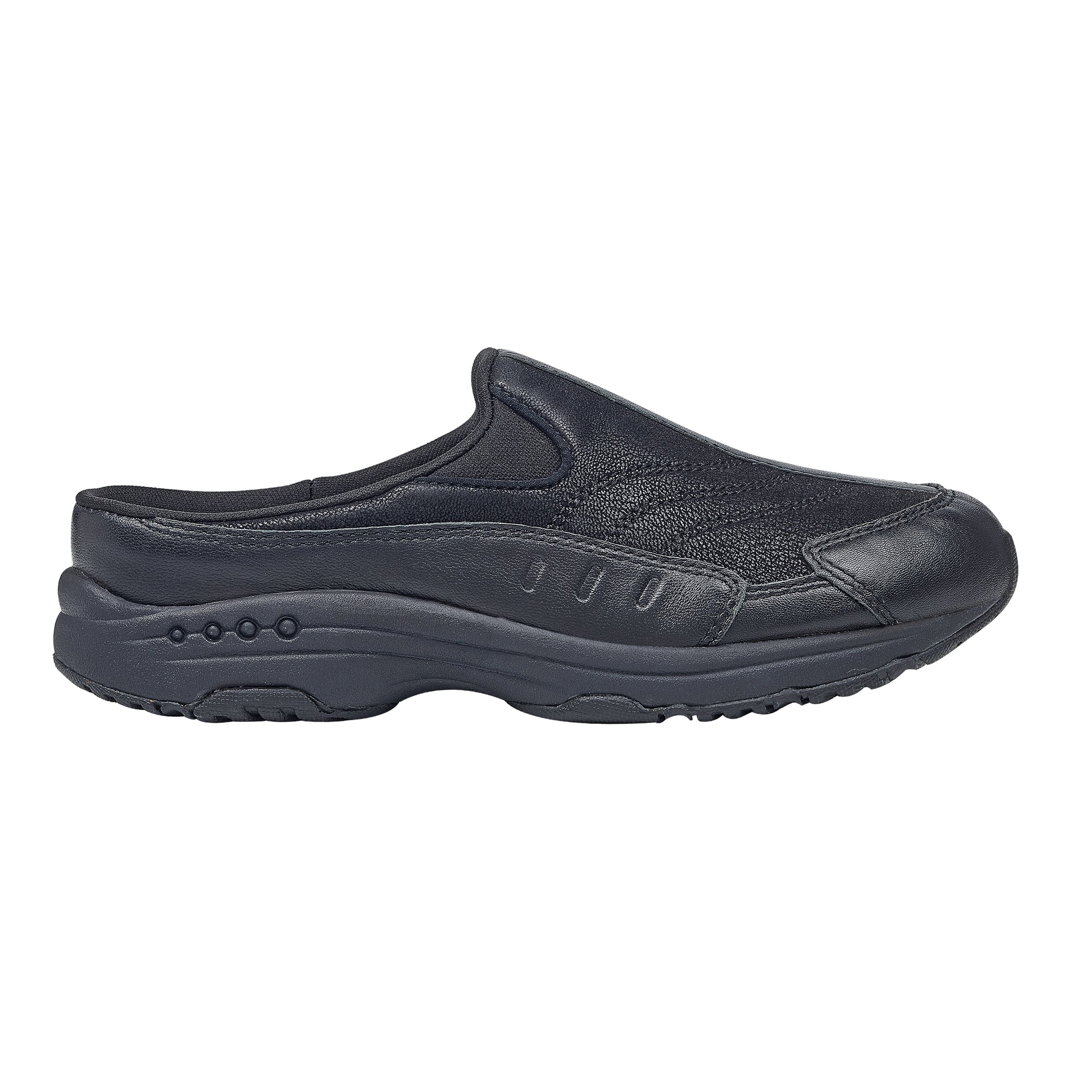 Traveltime Leather Clogs