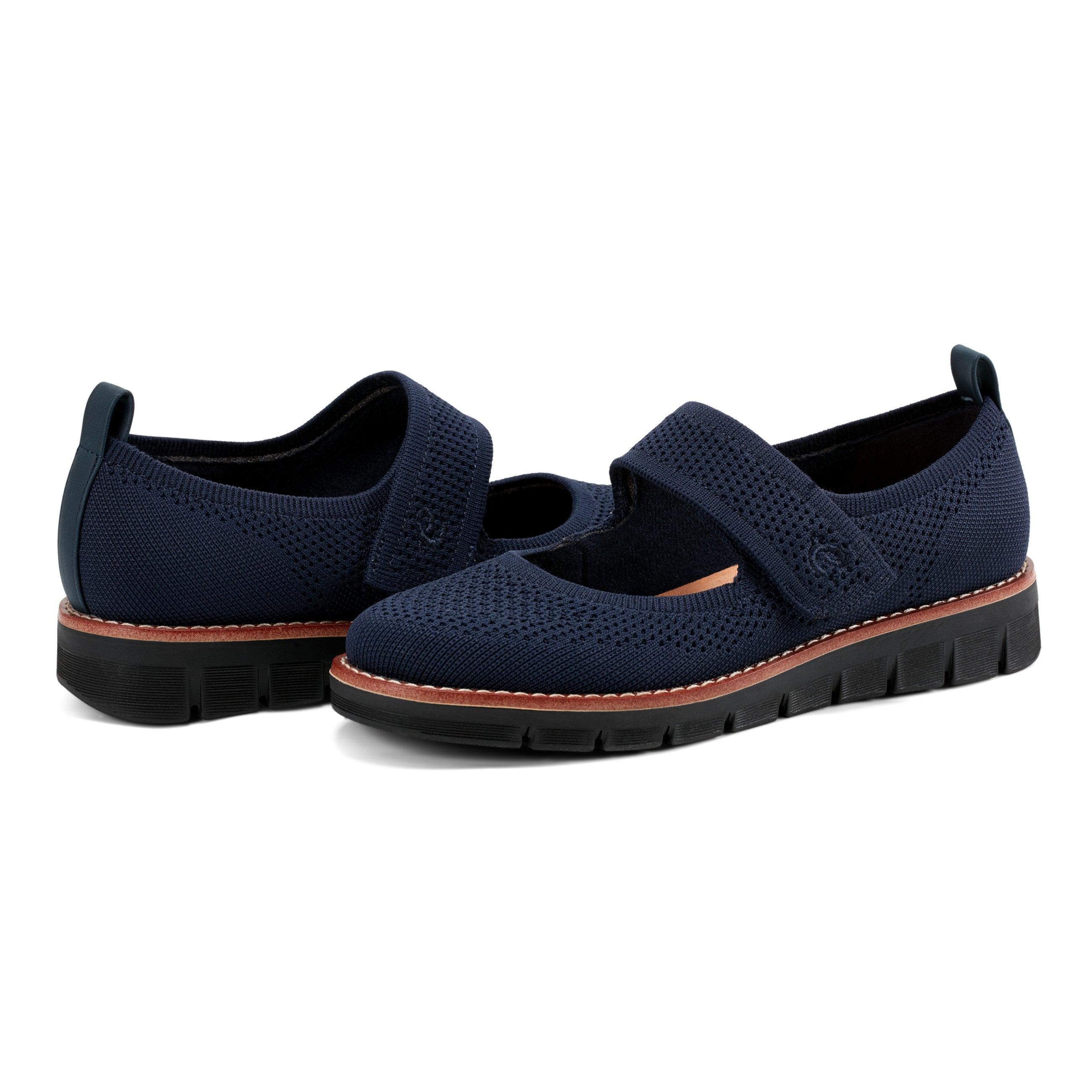 Venna Casual Mary Jane Flats